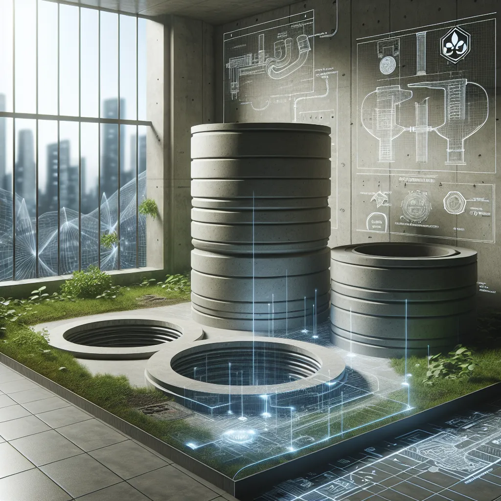 Innowacyjne szamba betonowe bez dna – solidne rozwiązanie dla nowoczesnych instalacji